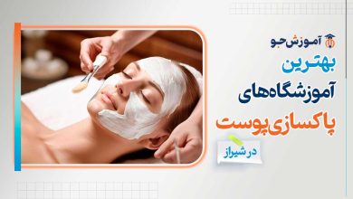 بهترین آموزشگاه های آموزش فیشیال و پاکسازی پوست در شیراز