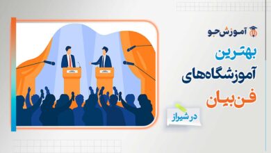بهترین آموزشگاه های فن بیان در شیراز