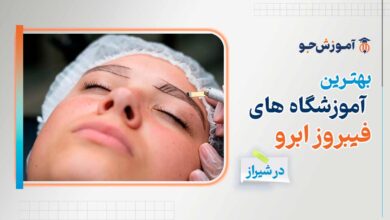 بهترین آموزشگاه های آموزش فیبروز ابرو در شیراز + دوره های تضمینی آموزش فیبروز ابرو با مدرک معتبر فنی و حرفه ای در شیراز