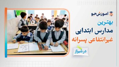 بهترین دبستان غیرانتفاعی پسرانه در شیراز