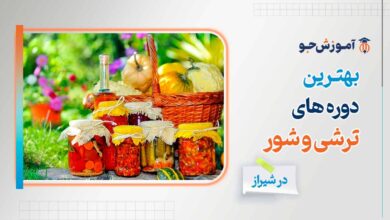 دوره آموزش ترشی و شور در شیراز