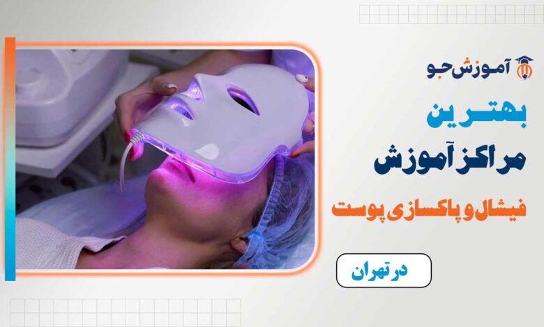 بهترین دوره آموزش فیشیال و پاکسازی پوست در تهران